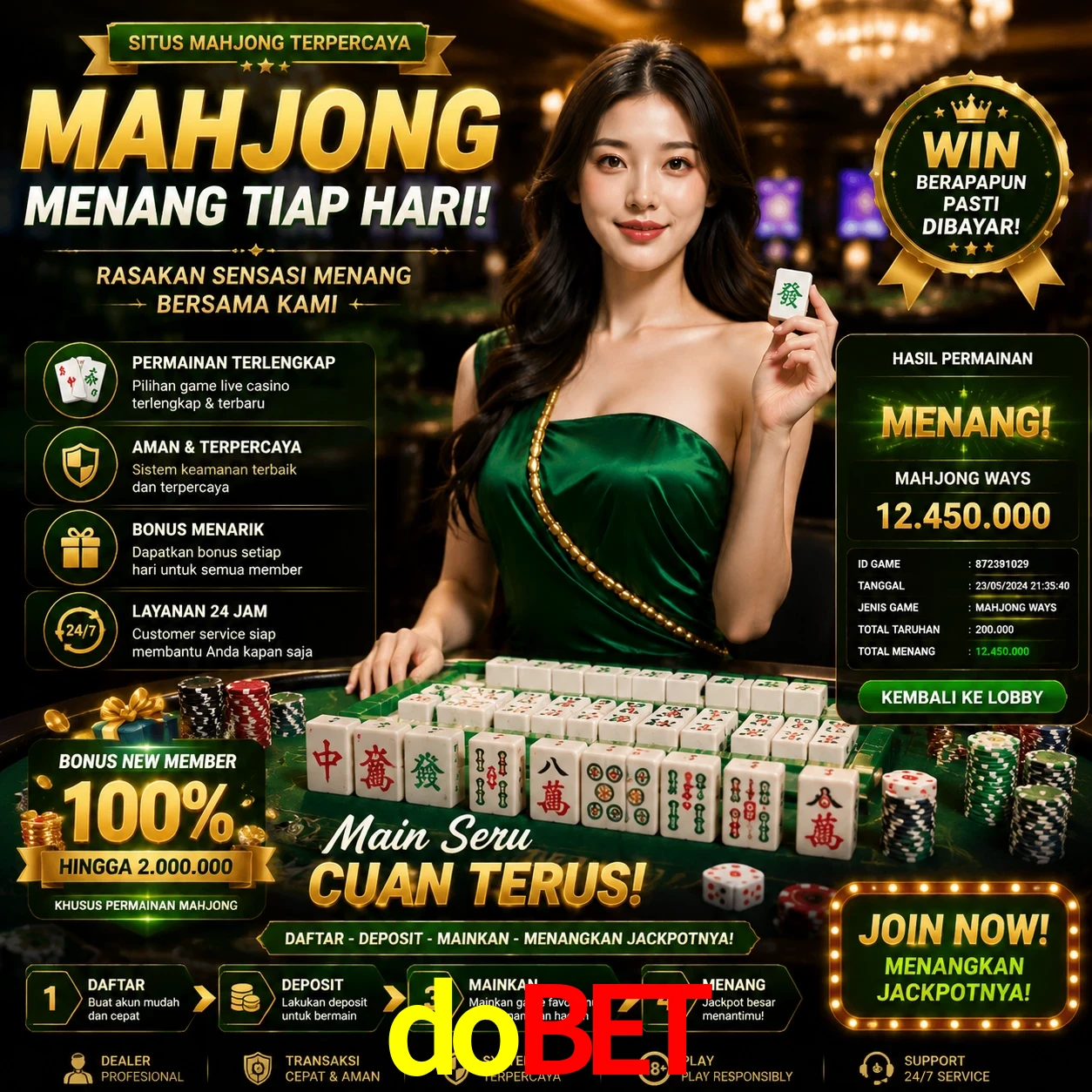 Cashback VIP dobet - reembolso semanal